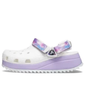 Classic Casual Unisex White Purple Sandals “White Purple”