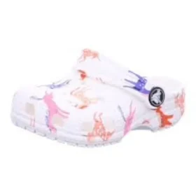 Classic Character Print Clog K “White Red Blue”