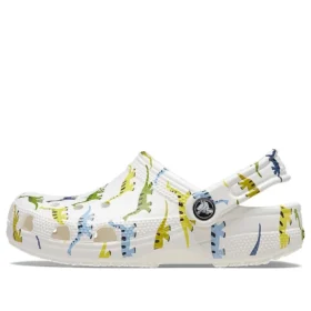 Classic Character Print Clogs “White”