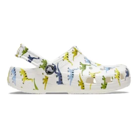 Classic Character Print Clogs “White”