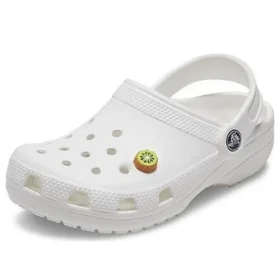 Classic Charm Kiwi Slice Clogs “White”