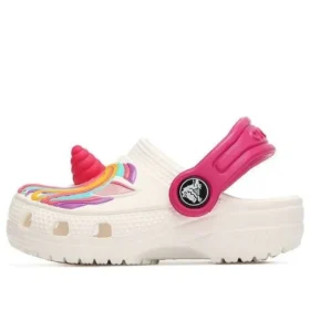 Classic Clog Funny Beach Shoe White
