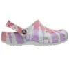 Classic clog Pattern Crocs Flat Heel Sports Colorful Blue Sandals
