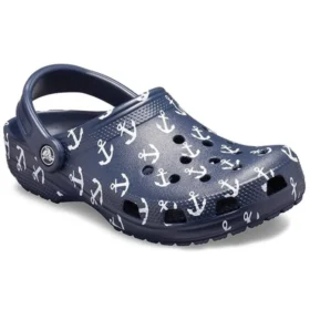 Classic Clog Printing Sandals Deep Blue