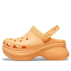 Classic Clog Retro Crocs Thick Sole Orange Small Whale Sandals