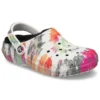 Classic Clog Tie Dye “Multi-Color Black”