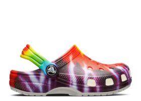 Classic Clog Toddler ‘Tie-Dye’