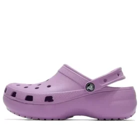 Classic clouds Retro Beach Shoe Purple