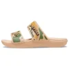 Classic Croc Printed Camo “Tan Green”