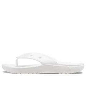 Classic Crocs Flip Casual Flip-Flops Unisex White