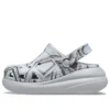 Classic Crush Disco Clog “Clear Bue”