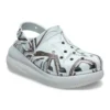 Classic Crush Disco Clog “Clear Bue”