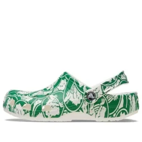 Classic Duke Print Clogs “Green”