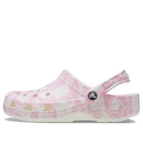 Classic Duke Print Clogs “Pink Tweed”