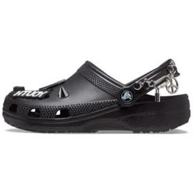 Classic Feel The Positivity Casual Unisex Black Sandals