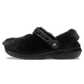 Classic Fur Sure Slip On Clogs “Black”