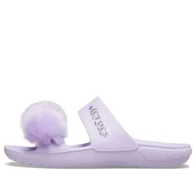 Classic Fur Sure Slip-On Sandals “Lilac”