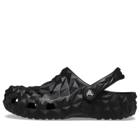 Classic Geometric Clogs “Black”
