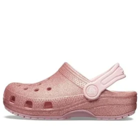 Classic Glitter Clogs “Rose Pink”
