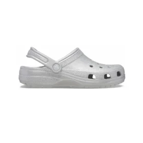 Classic Glitter Clogs “Silver”