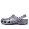 Classic Glitter Clogs “Silver Multi”