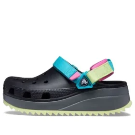 Classic Hiker Clog “Black Blue Yellow”
