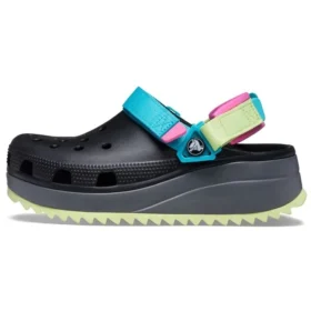 Classic Hiker Clog “Black Blue Yellow”