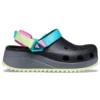 Classic Hiker Clog “Black Blue Yellow”