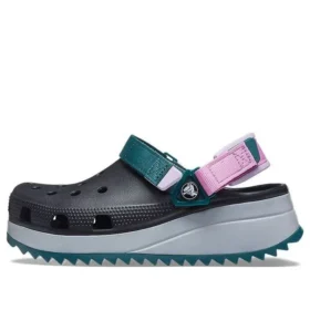 Classic Hiker Clog “Black Grey Teal”