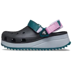 Classic Hiker Clog “Black Grey Teal”