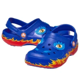 Classic IAM Dragon Lights Clog “Blue Bolt”