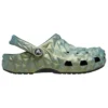 Classic Iridescent Geometric Clog “Green”