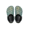 Classic Iridescent Geometric Clog “Green”