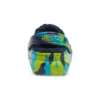 Classic Lined Marbled Clogs “Blue Tie Dye”