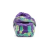 Classic Lined Marbled Clogs “Neon Purple Multi”