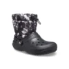 Classic Lined Neo Puff Tie Dye Boots “Black White”