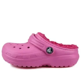 Classic Lined Round Toe Clogs “Pink”