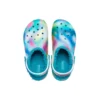 Classic Lined Solarized Clogs “White Blue Aqua”