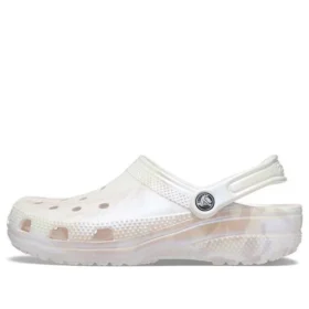 Classic Marble Clogs “White Pink”