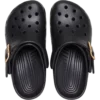 Classic Metallic Buckle Clog