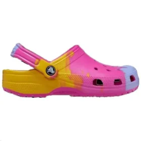 Classic Ombre Clogs “Pink Yellow Blue”