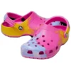 Classic Ombre Clogs “Pink Yellow Blue”