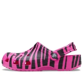 Classic Out of This World Clogs “Electric Pink Black”
