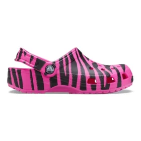 Classic Out of This World Clogs “Electric Pink Black”