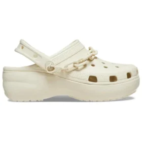 Classic Platform Chain Clogs “Bone”