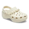 Classic Platform Chain Clogs “Bone”