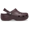 Classic Platform Clogs “Dark Cherry”