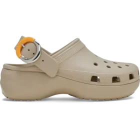 Classic Platform Dipped Buckle Clog