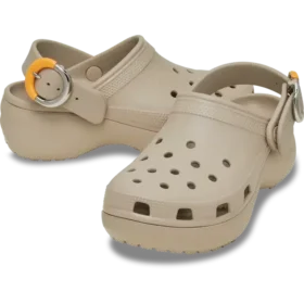 Classic Platform Dipped Buckle Clog