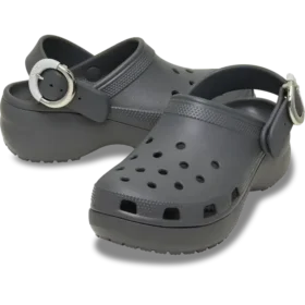 Classic Platform Dipped Buckle Clog